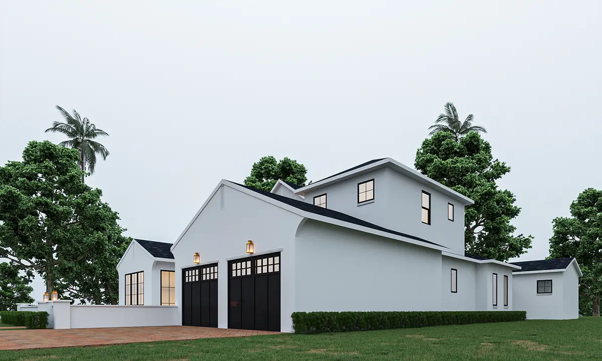 ADU / Garage Design: Detached Garage with Living Space by ArchWorkPro